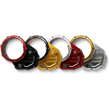 クリアカバー オイルバス クラッチ Ducati BICOLOR CNC Racing (シーエヌシーレーシング)