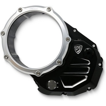 クリアカバー オイルバス クラッチ Ducati BICOLOR CNC Racing (シーエヌシーレーシング)