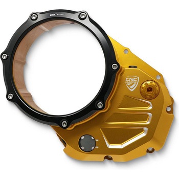 クリアカバー オイルバス クラッチ Ducati BICOLOR CNC Racing (シーエヌシーレーシング)