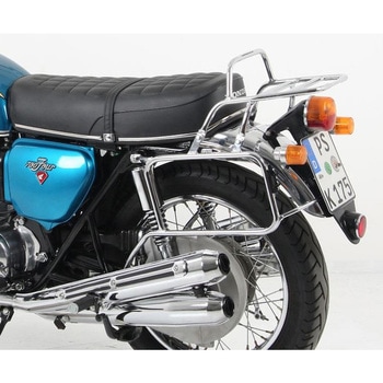 サイド + トップケースキャリアセット クロム Honda CB 750 Four K0-K6， 1970-1976 HEPCO&BECKER (ヘプコ&ベッカー)