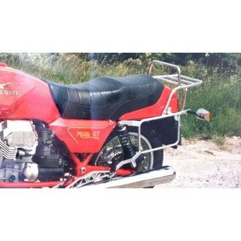 サイド + トップケースキャリアセット クロム Moto Guzzi 850 T 5-1000 SP II 1985-1987 / Mille GT HEPCO&BECKER (ヘプコ&ベッカー)