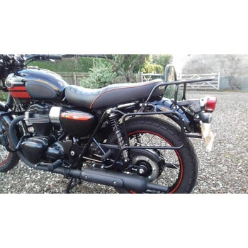 サイド + トップケースキャリアセット ブラック Kawasaki W 650 / W 800 HEPCO&BECKER (ヘプコ&ベッカー)