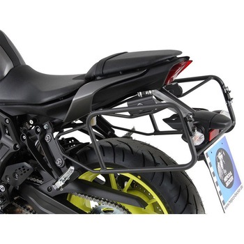 サイドキャリア Lock-it (ロックイット) アンスラサイト Yamaha MT-07 2018- - HEPCO&BECKER (ヘプコ&ベッカー)