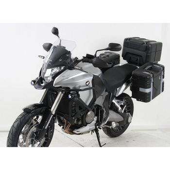 サイドキャリア Lock-it (ロックイット) ブラック Honda Crosstourer HEPCO&BECKER (ヘプコ&ベッカー)