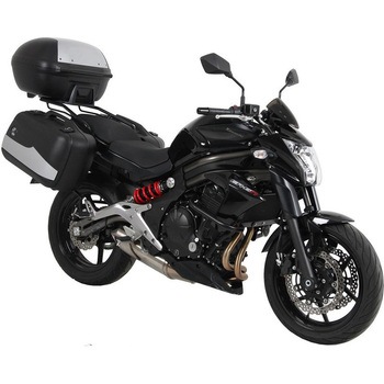 サイドキャリア Lock-it (ロックイット) ブラック Kawasaki ER-6n / 6f 2012- HEPCO&BECKER (ヘプコ&ベッカー)