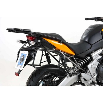 サイドキャリア Lock-it (ロックイット) ブラック Kawasaki Versys 650 2010-2014 HEPCO&BECKER (ヘプコ&ベッカー)