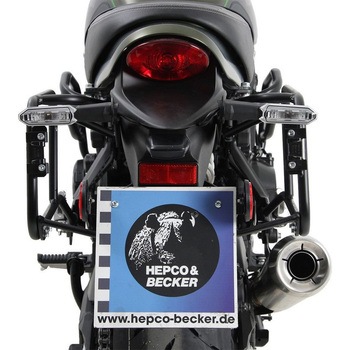 サイドキャリア Lock-it (ロックイット) ブラック Kawasaki Z 900 RS / Cafe / 2018 HEPCO&BECKER (ヘプコ&ベッカー)