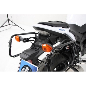 サイドキャリア Lock-it (ロックイット) ブラック Suzuki GSR 750 HEPCO&BECKER (ヘプコ&ベッカー)