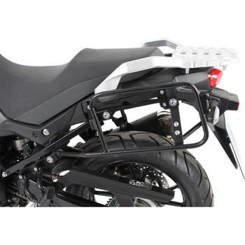 サイドキャリア Lock-it (ロックイット) ブラック Suzuki V-Strom 650 / XT from 2017 HEPCO&BECKER (ヘプコ&ベッカー)