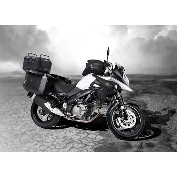 サイドキャリア Lock-it (ロックイット) ブラック Suzuki V-Strom 650 / XT from 2017 HEPCO&BECKER (ヘプコ&ベッカー)