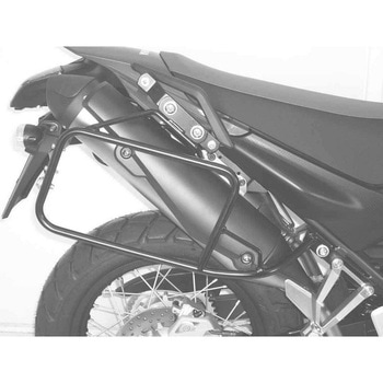 サイドキャリア Lock-it (ロックイット) ブラック Yamaha XT 660 R/X from 2007 HEPCO&BECKER (ヘプコ&ベッカー)