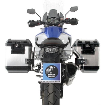 サイドキャリア カットアウト ステンレス Incl. Xplorer カットアウト Boxes KTM 1090 Adv. HEPCO&BECKER (ヘプコ&ベッカー)