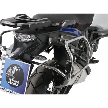 サイドキャリア カットアウト ステンレス Incl. Xplorer カットアウト Boxes KTM 1090 Adv. HEPCO&BECKER (ヘプコ&ベッカー)