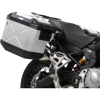 サイドキャリア カットアウト ステンレス Xplorer カットアウト サイドボックス付 BMW F 850 GS (2018-) HEPCO&BECKER (ヘプコ&ベッカー)