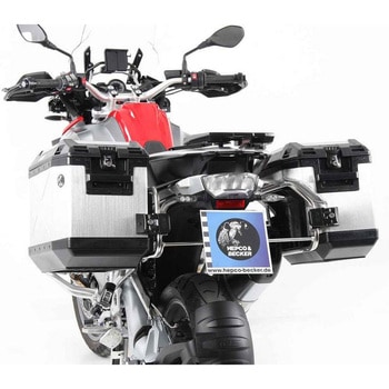 サイドキャリア カットアウト ステンレス Xplorer カットアウト サイドボックス付 BMW R1200Gs Lc HEPCO&BECKER (ヘプコ&ベッカー)