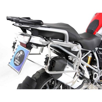 サイドキャリア カットアウト ステンレス Xplorer カットアウト サイドボックス付 BMW R1200Gs Lc HEPCO&BECKER (ヘプコ&ベッカー)