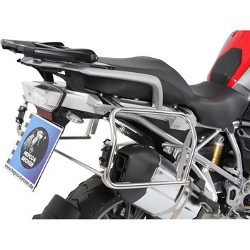 サイドキャリア カットアウト ステンレス Xplorer カットアウト サイドボックス付 BMW R1200Gs Lc HEPCO&BECKER (ヘプコ&ベッカー)