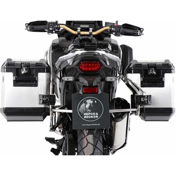 サイドキャリア カットアウト ステンレス Xplorer カットアウト サイドボックス付 Honda Honda CRF 1100L アフリカツイン Adv. Sports (2020-) HEPCO&BECKER (ヘプコ&ベッカー)