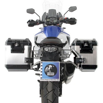 サイドキャリア カットアウト ステンレス Xplorer カットアウト サイドボックス付 KTM 1290 Super Adv. (2014-) HEPCO&BECKER (ヘプコ&ベッカー)