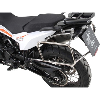 サイドキャリア カットアウト ステンレス Xplorer カットアウト サイドボックス付 KTM 790 Adv./R (2019-) HEPCO&BECKER (ヘプコ&ベッカー)