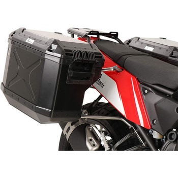 サイドキャリア カットアウト ブラック Xplorer カットアウト サイドボックス付 Yamaha Tenere 700 (2019-) HEPCO&BECKER (ヘプコ&ベッカー)