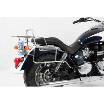 サイドキャリア パーマネントマウント - クロム Triumph Amerika / Speedmaster (2011-2017) HEPCO&BECKER (ヘプコ&ベッカー)