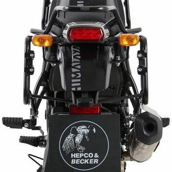 サイドキャリア パーマネントマウント - ブラック Royal Enfield Himalayan (2018-) HEPCO&BECKER (ヘプコ&ベッカー)