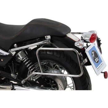 サイドキャリア パーマネントマウント クロム Moto Guzzi Nevada 750 Anniversario 2010- HEPCO&BECKER (ヘプコ&ベッカー)