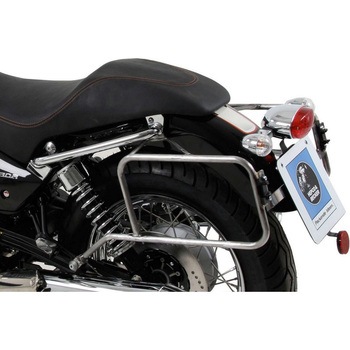 サイドキャリア パーマネントマウント クロム Moto Guzzi Nevada 750 Anniversario 2010- HEPCO&BECKER (ヘプコ&ベッカー)
