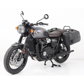 サイドキャリア パーマネントマウント クロム Triumph Bonneville T 100 / ブラック from 2017 HEPCO&BECKER (ヘプコ&ベッカー)