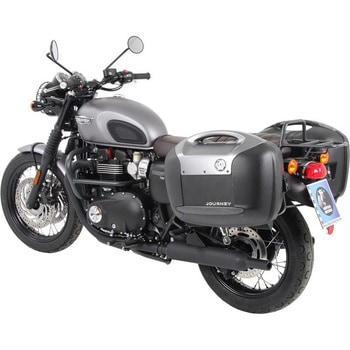 サイドキャリア パーマネントマウント クロム Triumph Bonneville T 120 / ブラック 2016- HEPCO&BECKER (ヘプコ&ベッカー)