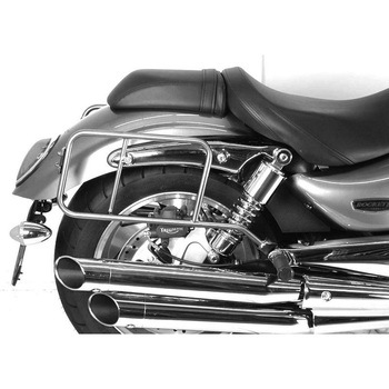 サイドキャリア パーマネントマウント クロム Triumph Rocket / Rocket III Roadster HEPCO&BECKER (ヘプコ&ベッカー)