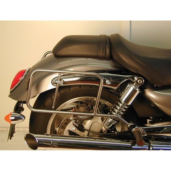 サイドキャリア パーマネントマウント クロム Triumph Rocket / Rocket III Roadster HEPCO&BECKER (ヘプコ&ベッカー)