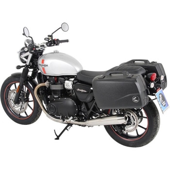 サイドキャリア パーマネントマウント クロム Triumph Street Twin 2016- HEPCO&BECKER (ヘプコ&ベッカー)