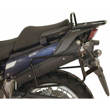 サイドキャリア パーマネントマウント ブラック Aprilia Caponord ETV 1000 - HEPCO&BECKER (ヘプコ&ベッカー)