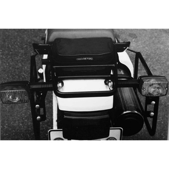 サイドキャリア パーマネントマウント ブラック for Cagiva Elefant 350 / Elefant 750 until 1986 HEPCO&BECKER (ヘプコ&ベッカー)