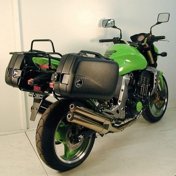 サイドキャリア パーマネントマウント ブラック Kawasaki Z 1000 2003-2006 HEPCO&BECKER (ヘプコ&ベッカー)
