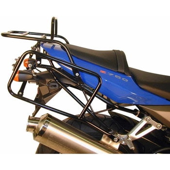 サイドキャリア パーマネントマウント ブラック Kawasaki Z 750 2004 - HEPCO&BECKER (ヘプコ&ベッカー)