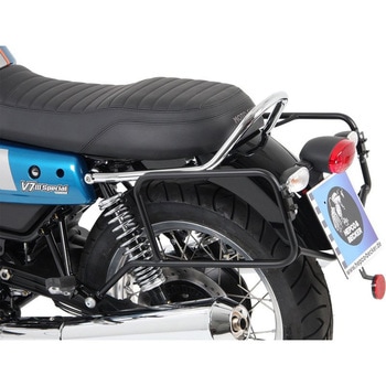 サイドキャリア パーマネントマウント ブラック Moto Guzzi V 7 III stone/ special / Anniversario from 2017 HEPCO&BECKER (ヘプコ&ベッカー)