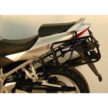 サイドキャリア パーマネントマウント ブラック Suzuki SV 1000/S HEPCO&BECKER (ヘプコ&ベッカー)