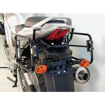 サイドキャリア パーマネントマウント ブラック Suzuki SV 1000/S HEPCO&BECKER (ヘプコ&ベッカー)