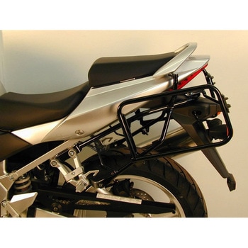 サイドキャリア パーマネントマウント ブラック Suzuki SV 650/S from 2003 HEPCO&BECKER (ヘプコ&ベッカー)