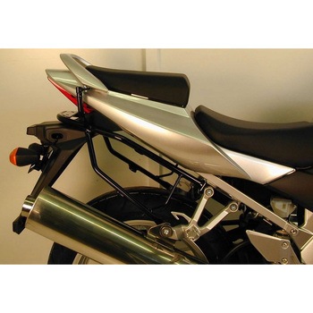 サイドキャリア パーマネントマウント ブラック Suzuki SV 650/S from 2003 HEPCO&BECKER (ヘプコ&ベッカー)