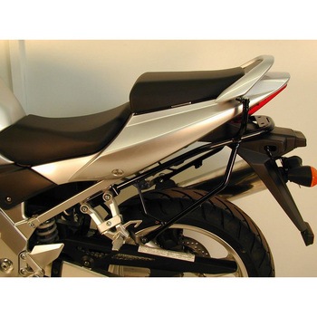 サイドキャリア パーマネントマウント ブラック Suzuki SV 650/S from 2003 HEPCO&BECKER (ヘプコ&ベッカー)