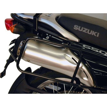 サイドキャリア パーマネントマウント ブラック Suzuki XF 650 Freewind HEPCO&BECKER (ヘプコ&ベッカー)