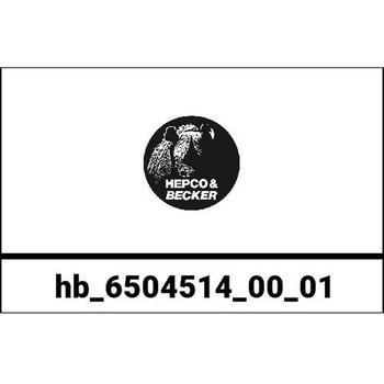 サイドキャリア パーマネントマウント ブラック Yamaha MT-03 2006-2013 HEPCO&BECKER (ヘプコ&ベッカー)