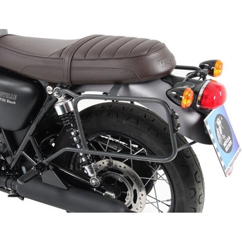 サイドキャリア パーマネントマウント-Triumph Bonneville T 100 / ブラック from 2017 HEPCO&BECKER (ヘプコ&ベッカー)