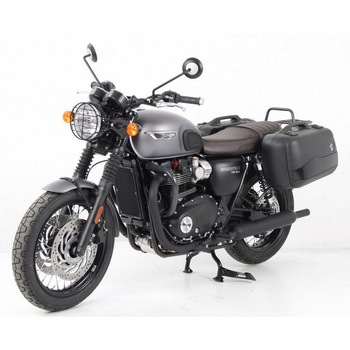サイドキャリア パーマネントマウント-Triumph Bonneville T 100 / ブラック from 2017 HEPCO&BECKER (ヘプコ&ベッカー)