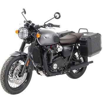 サイドキャリア パーマネントマウント-Triumph Bonneville T 100 / ブラック from 2017 HEPCO&BECKER (ヘプコ&ベッカー)