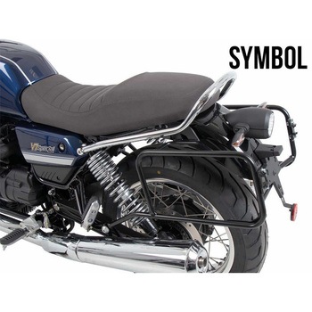 サイドケース ホルダー， ブラック， MOTOGUZZI V7 Stone/Special/Centenario HEPCO&BECKER (ヘプコ&ベッカー)